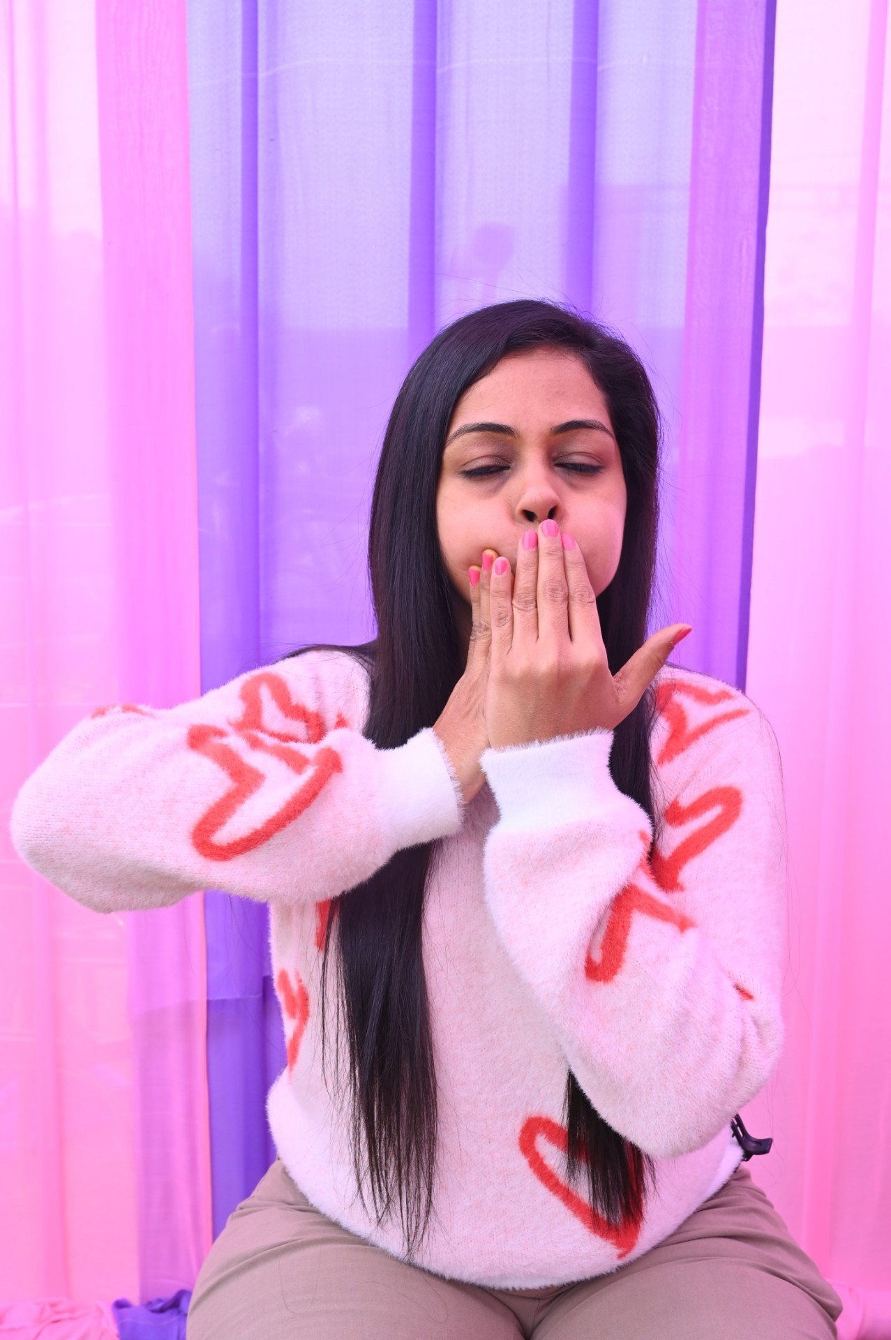 Surbhi breathing exercise